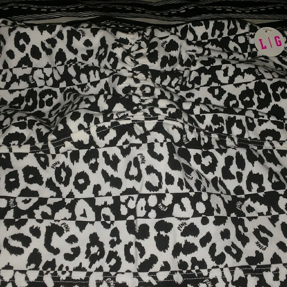 PINK VS CHEETAH PRINT TUTOP